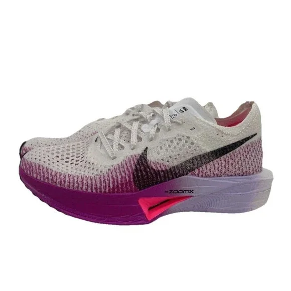 Nike ZoomX Vaporfly White Purple Running DV4130-104 Women's Size US 7 NWOB - Picture 1 of 10